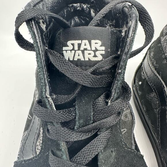 VANS Star Wars Dark Side SK8 High Top Black/Grey Sneakers Mens Size 5.5 - Picture 13 of 16